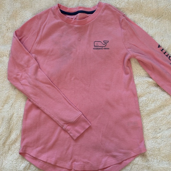 Vineyard Vines Tops - Vineyard Vines Women’s Long Sleeve Thermal Tee in Pink